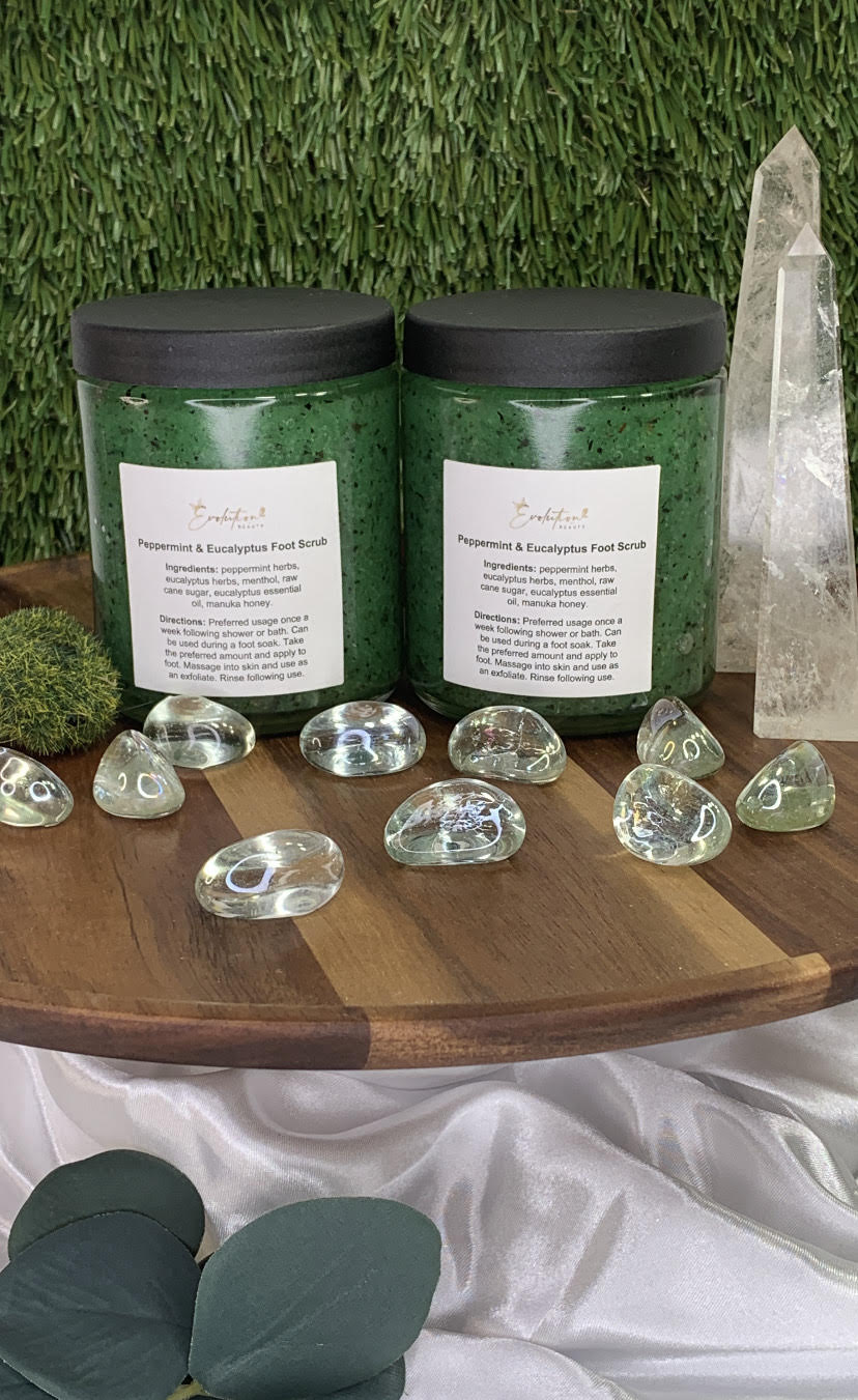 Eucalyptus and Peppermint Foot Scrub